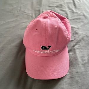 Pink vineyard vines hat